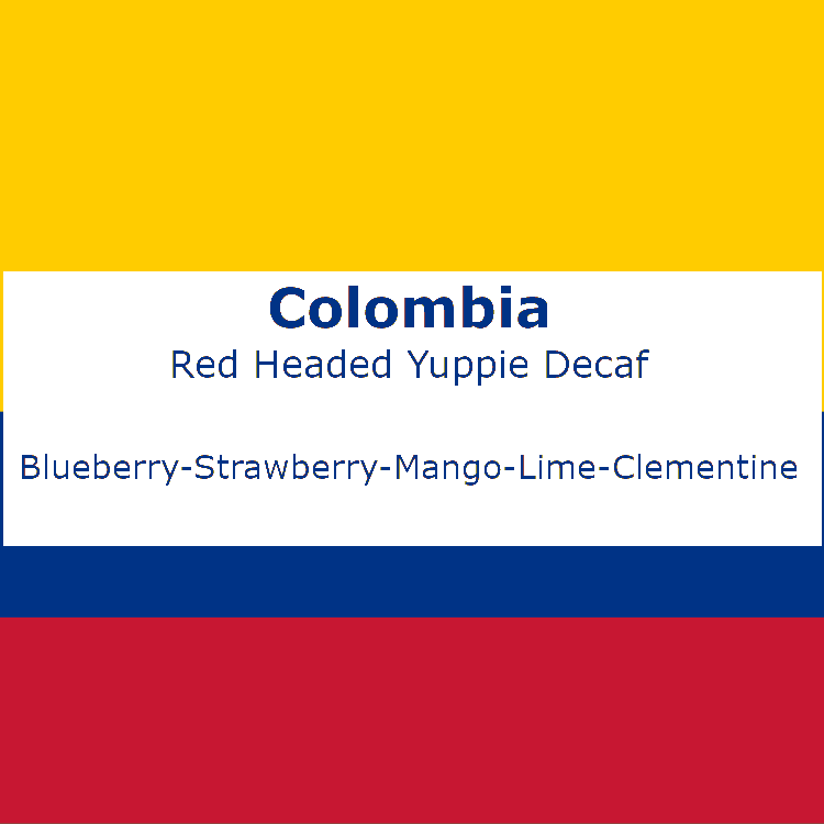 Colombia Red Headed Yuppie Decaf